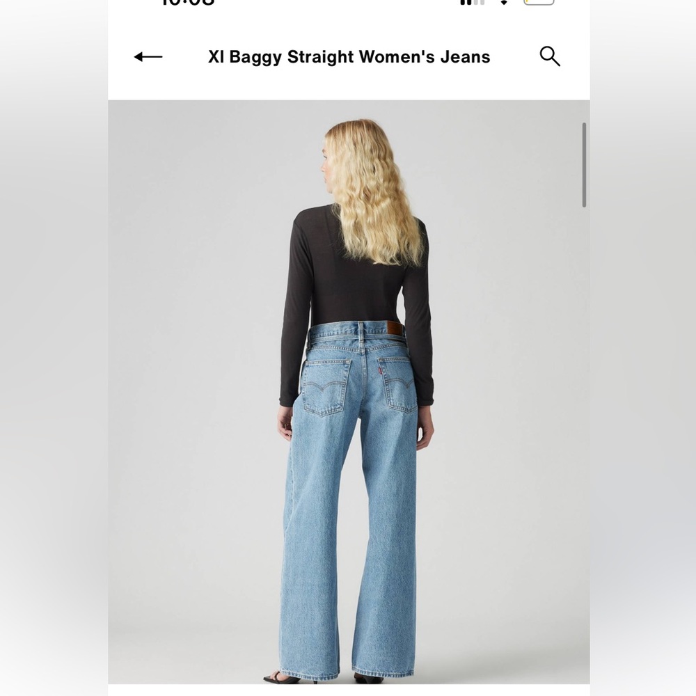 Levi’s XL Baggy Straight jeans